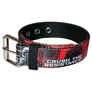 The Children’s Place Kids Belt Size 8-14 Black Red Star Wars 26-31 inches